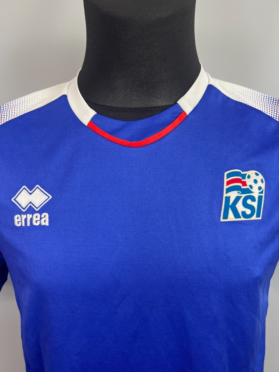 Maillot Domicile Islande 2018/2020 Errea Réplique – Taille S – Bleu