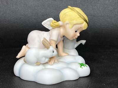 Almost Angels LOVE IS PATIENT Figurine 1986 Vintage Franklin Mint - READ