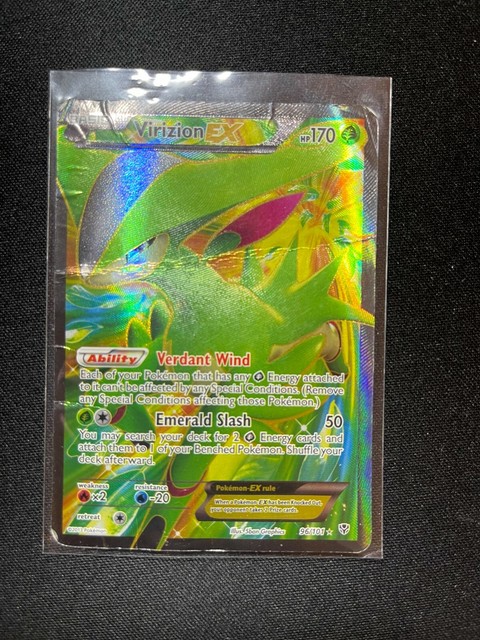 Virizion EX #96 (Plasma Blast (2013))
