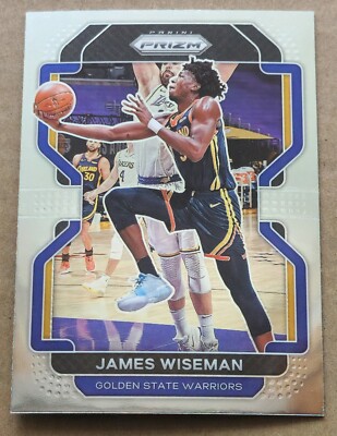 James Wiseman 2021-22 Panini Prizm #61 Golden State Warriors NBA