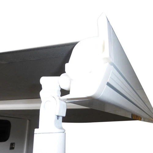 White Caravan Awning Roll Out 3.0m x 2.5m NEW Italian Designed Aluminium Wareda - Picture 3 of 12