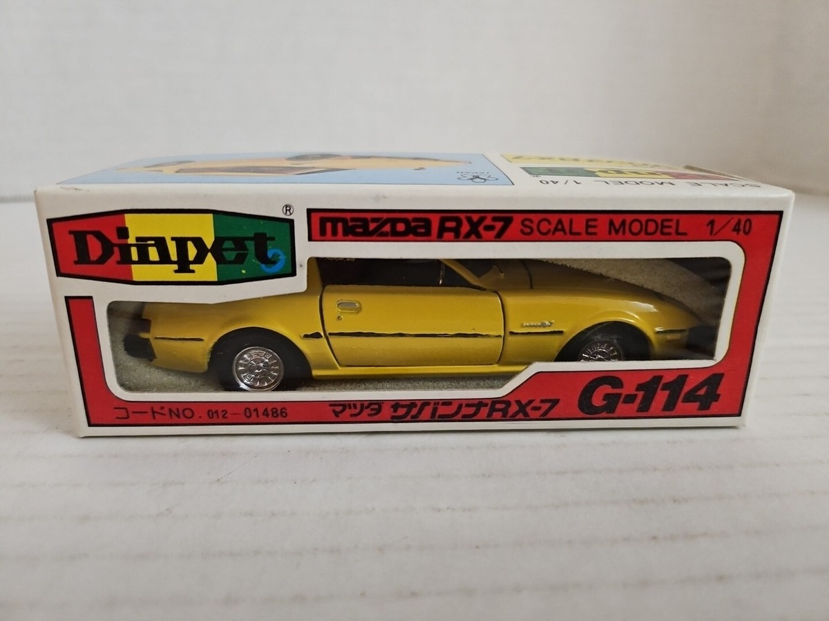 ミニカーセット YONEZAWA等 Diapet Yonezawa Mazda Rx-7 G-114 1/40 scale Vintage | eBay