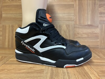 VNTG🔥 Sz 9.5 Reebok Pump Omni Zone II Dee Brown 4-J15298 Orange