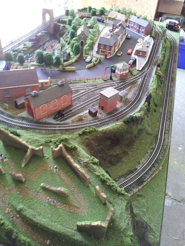 Scale Train Layouts N Scale Logging Layout On30 Model Railway