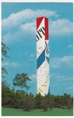 USA; Phillip Morris Operations Center, Werbepylon PPC unbenutzt, um 60er Jahre