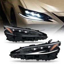 Pair  For 2018-2023 Lexus ES350 ES300H ES250 Triple Beams LED Headlight Assembly