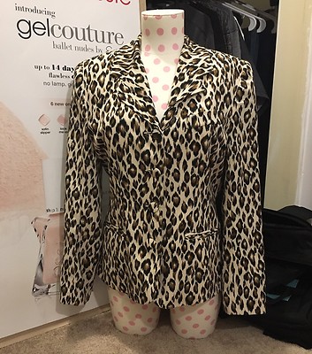 Costume à Imprimé Léopard Forwear New York - Taille 6 - Occasion Très Bon État