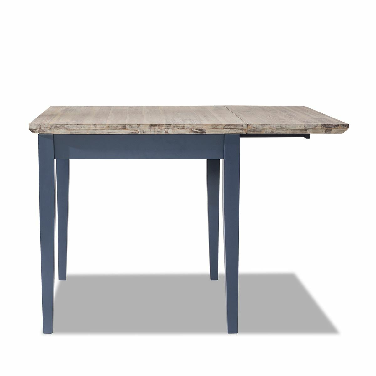 Florence square extended table.Navy blue kitchen table.Quality