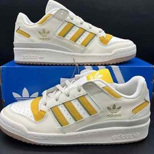 Adidas Men  s Forum Low Classic Originals Shoes Cream / Gold FZ6271 Sz 10,10.5,12