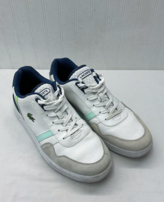 Lacoste T-Clip Low Top Lifestyle Sneakers | White | Men's 12