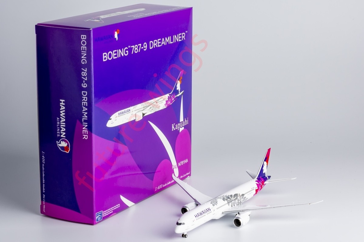 1:400 NG Models NG55128 Hawaiian Airlines B787-9 N781HA+Free