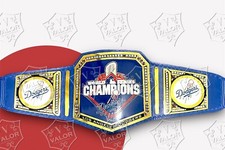 Los Angeles Dodgers MLB base ball Championship Belt 4mm Zinc