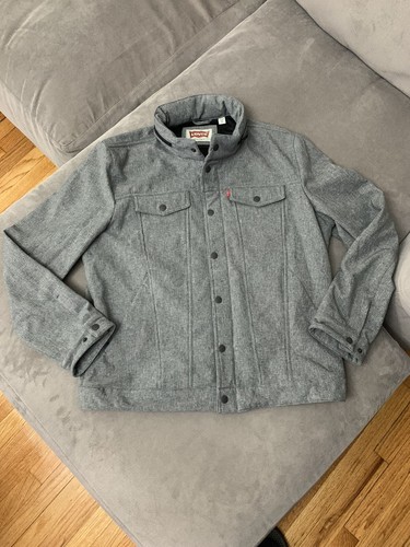 Levi's Men's Soft Shell Stand Collar 