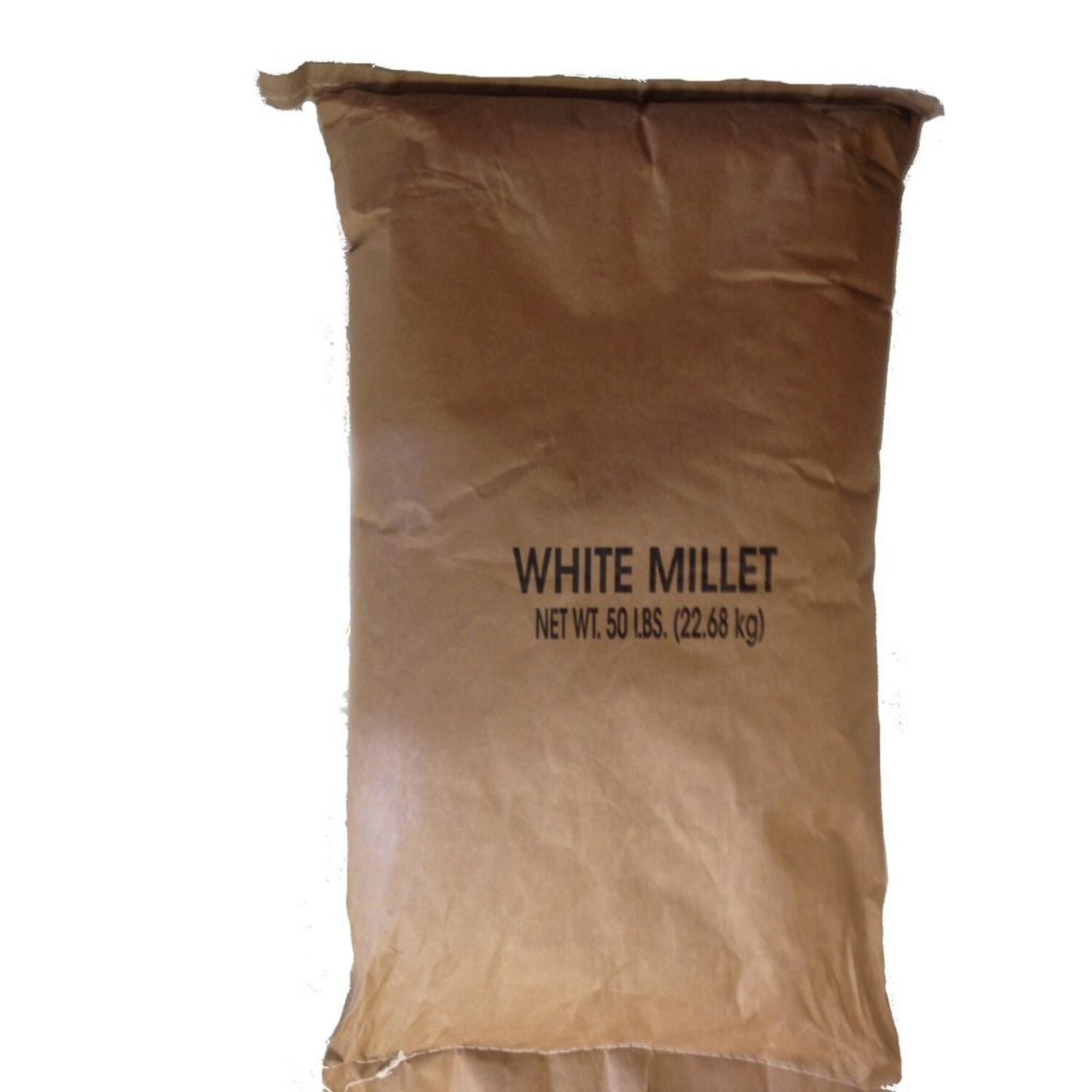 Shafer Seed 84075 White Proso Millet Wild Bird Food, 50-Poun
