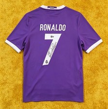 Cristiano Ronaldo Signed Real Madrid Jersey #7 Autographed Beckett COA BAS