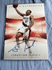 2005 Upper Deck SP Authentics Sebastian Telfair Autograph 0297/1499, Near Mint!