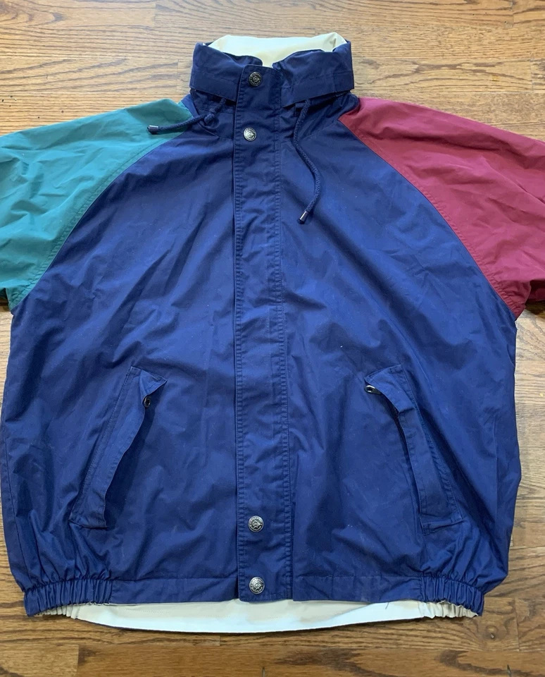 Chaqueta reversible Dunlop vintage años 90 talla XL Foto 2 de 4