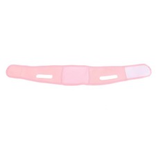 (Pink)Facial Lifting Slimming Belt V Line Mask Neck Compression Double Chin