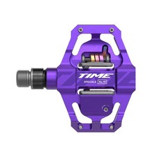Time Pedal Speciale 10 Small MTB Pedals, Including Atac Standard Cleats Purple