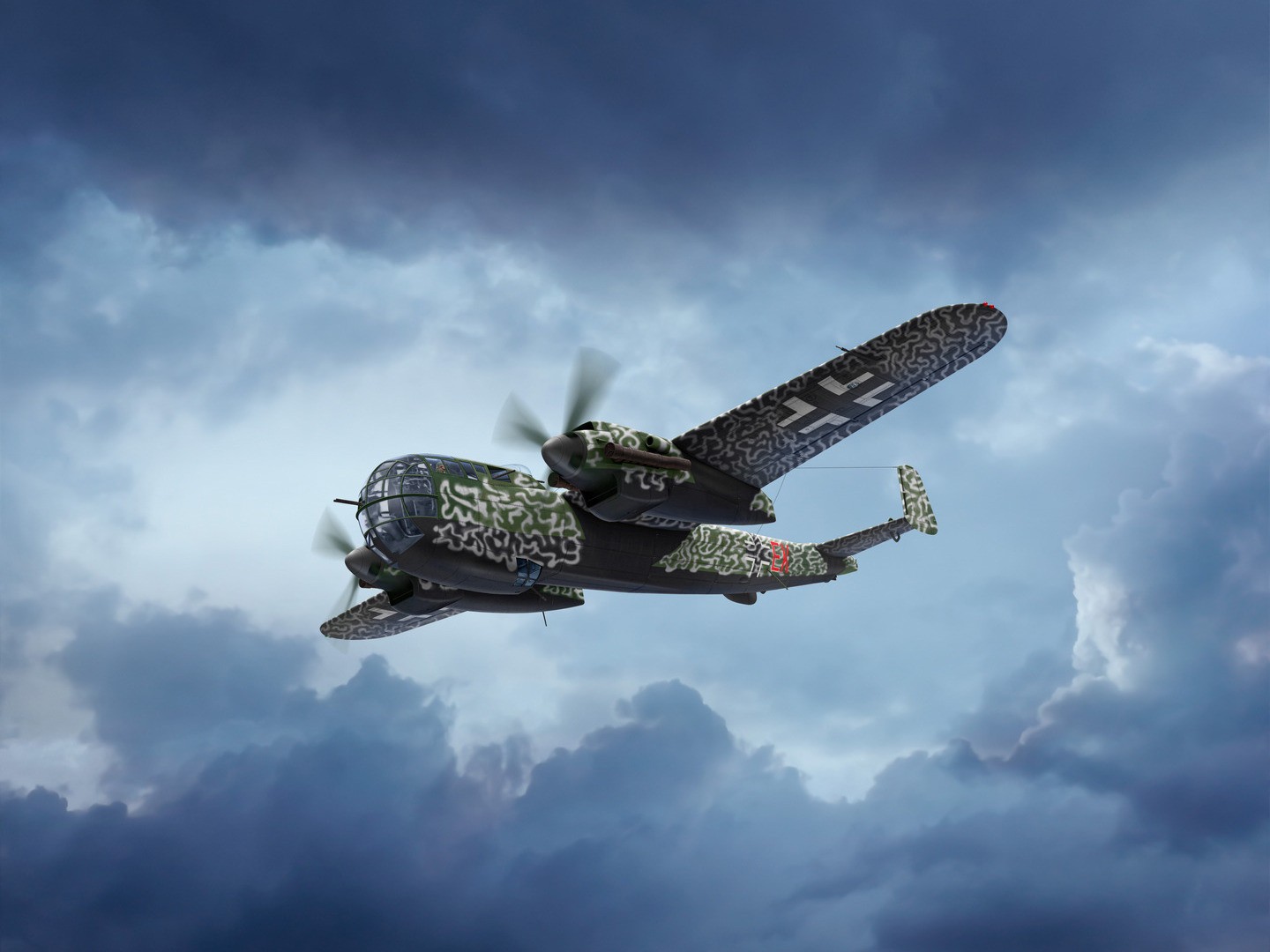 ICM 1:48 Do 217M-1 WWII German Bomber Plastic Model Kit