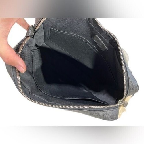 Louis Vuitton Taiga Messenger Bag Anton Ardoise Leder Quiet Luxus Crossbody - Bild 8 von 15