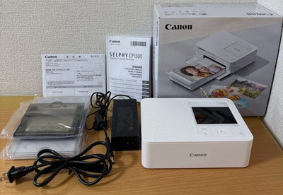 Canon Selphy CP1500 Photo Printer Bundle   LN - Open box   Paper & Ink Included