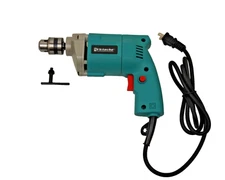 Victeche 3/8" Electric Corded Drill Power Drill 550W Half Alum Housing VP10201A