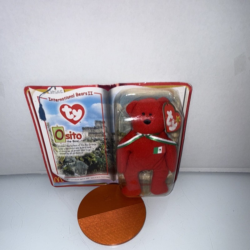 Ty Teenie Beanie Babies Osito Bear International Bears II McDonald's