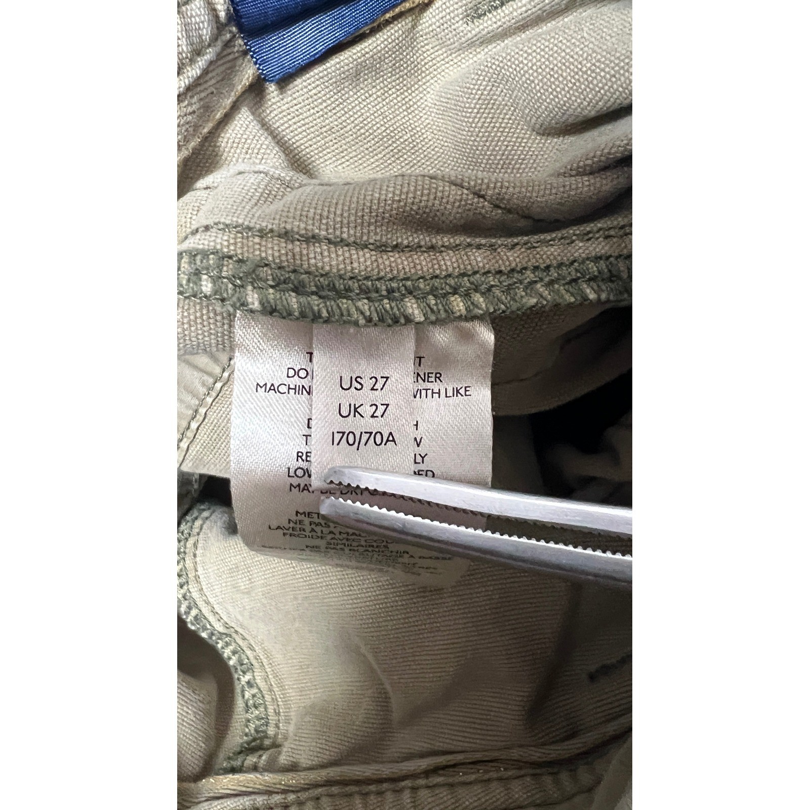 Pilcro The Wanderer Patchwork Paint Splatter Carg… - image 8