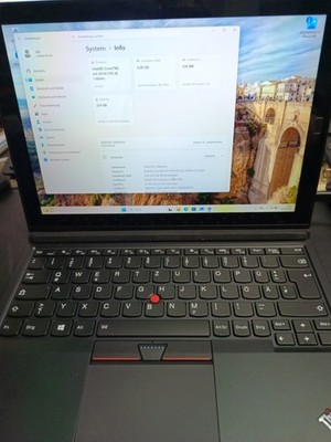 Lenovo ThinkPad X1 Tablet 224GB SSD 8GB RAM Intel Core m5