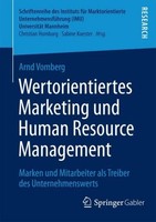 Wertorientiertes Marketing Und Human Resource Management Arnd Vomberg
