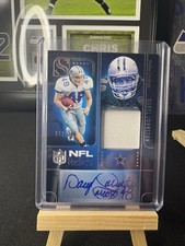 Daryl Johnston 2025 Panini Silhouette #23 NFL Patch Auto /199