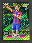 10/99 JSY# 1/1 2023-24 Topps Stadium Club Chrome Lamine Yamal Green X-Fractor RC