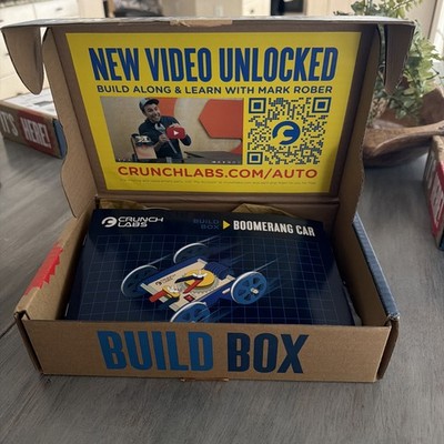 Crunch Lab's by Mark Rober - BOOMERANG CAR -NEW IN Open BOX!
