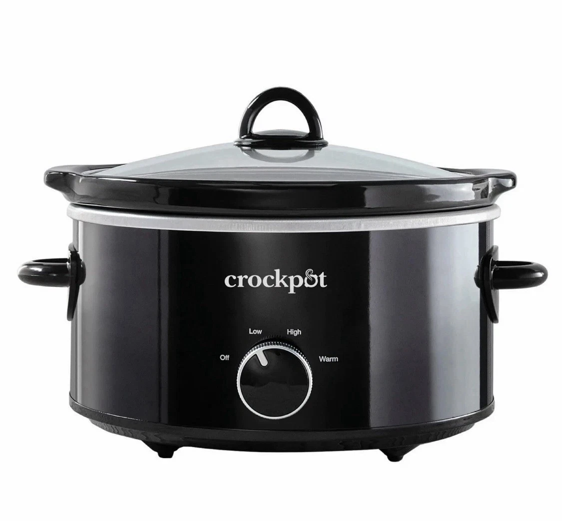 Crock-Pot® 4-Quart Classic Slow Cooker, Black