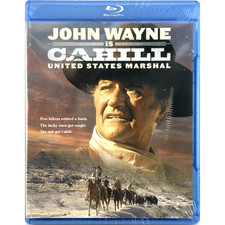 CAHILL: UNITED STATES MARSHALL (1973) BLU-RAY Wayne Kennedy Grimes - SEALED