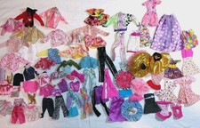 Vintage Sindy & Barbie Clothes Bundle 1980s 1990s Job Lot Dresses Skirts Tops