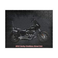 2015 Harley Davidson Street Bob Jigsaw Puzzle
