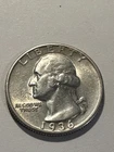 1936  WASHINGTON QUARTER    ONE BEAUTIFUL COIN N624
