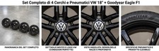 S3 KIT 4 Alloy Wheels 18" Compatible with Volkswagen Arteon Beetle 5C1 Caddy