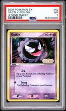2006 POKEMON EX LEGEND MAKER #52 GASTLY-REVERSE FOIL PSA 7 on eBay