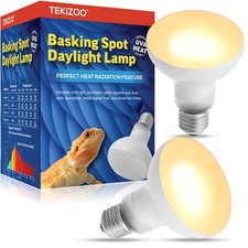 Heat Lamp Bulbs Reptile Basking Light Spot Daylight for Bearded Dragon,Lizard...