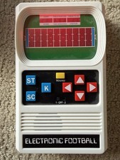 Mattel Electronic Football Handheld Electronic Game Vintage Used Tested working