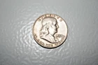 1959 Benjamin Franklin Silver Half Dollar mint mark D