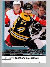 2017-18 Upper Deck #235 Jakob Forsbacka-Karlsson Young Guns RC