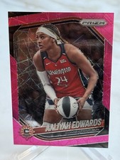 2025 Panini Prizm WNBA - Aaliyah Edwards #94 Pink Velocity Prizm /79