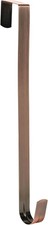 Slim over the Door Wreath Hanger for Front Door, 15" Brass 1 Pack