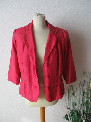 AproductZ Damen Jacke-Blazer Gr. 40 rot Neu mit Etikett