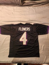 Zay Flowers Signed Baltimore Ravens Custom Jersey - Beckett BAS Authenticated