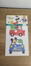 Disney Baby Mickey Mouse Truck Car First Year Milestone Belly Stickers 1-12